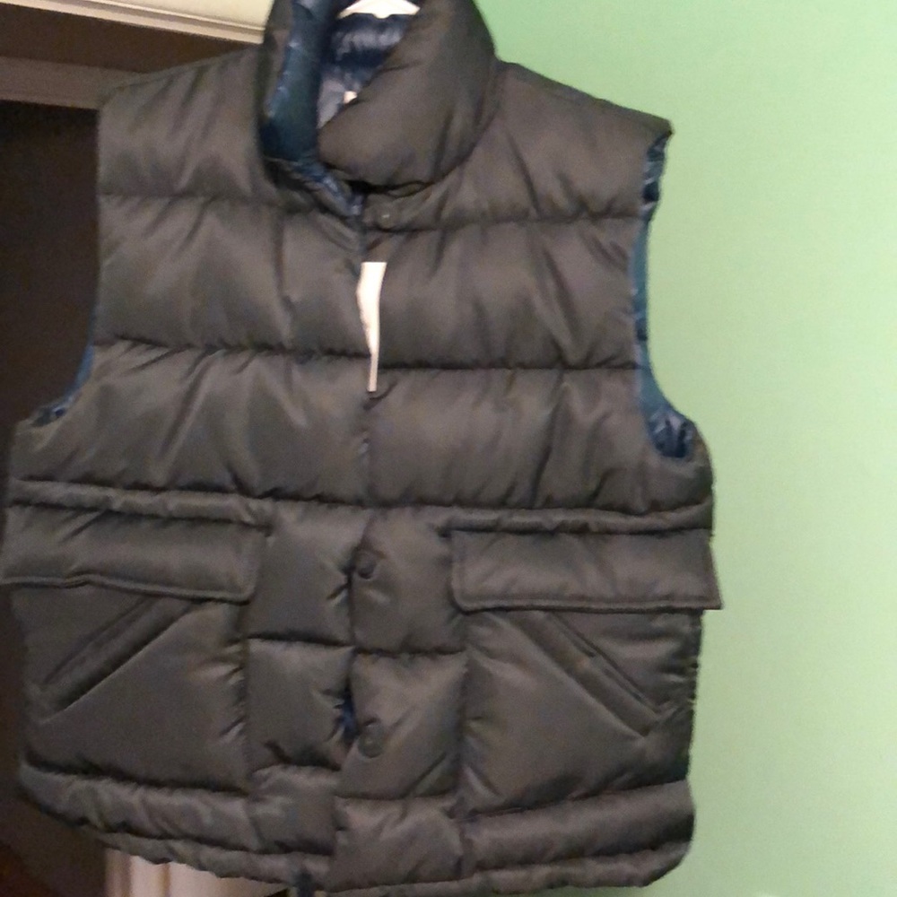 Zara oversized puffed vest